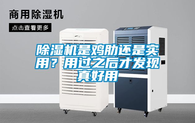 除濕機是雞肋還是實(shí)用？用過(guò)之后才發(fā)現真好用