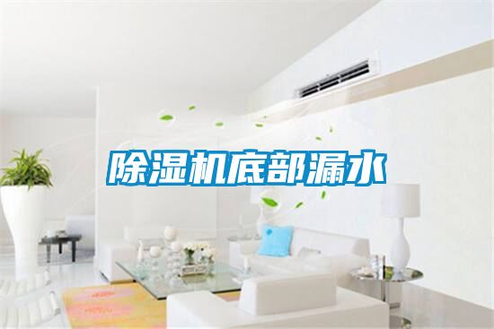 除濕機底部漏水