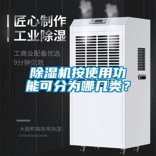 除濕機按使用功能可分為哪幾類(lèi)？