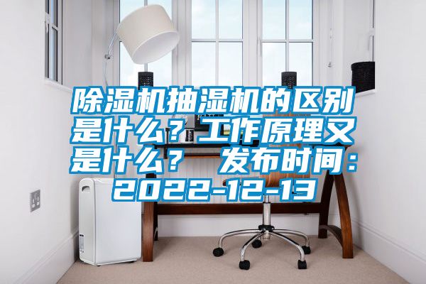除濕機抽濕機的區別是什么？工作原理又是什么？ 發(fā)布時(shí)間：2022-12-13