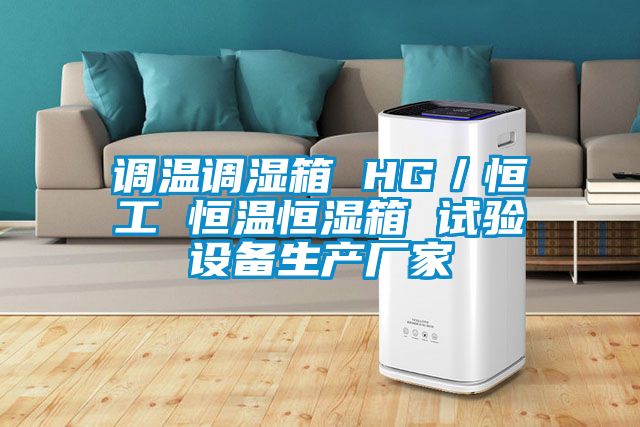 調溫調濕箱 HG／恒工 恒溫恒濕箱 試驗設備生產(chǎn)廠(chǎng)家