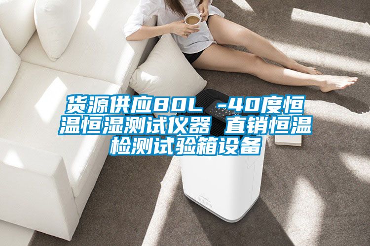 貨源供應80L -40度恒溫恒濕測試儀器 直銷(xiāo)恒溫檢測試驗箱設備