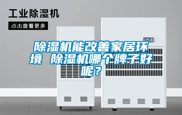 除濕機能改善家居環(huán)境 除濕機哪個(gè)牌子好呢？