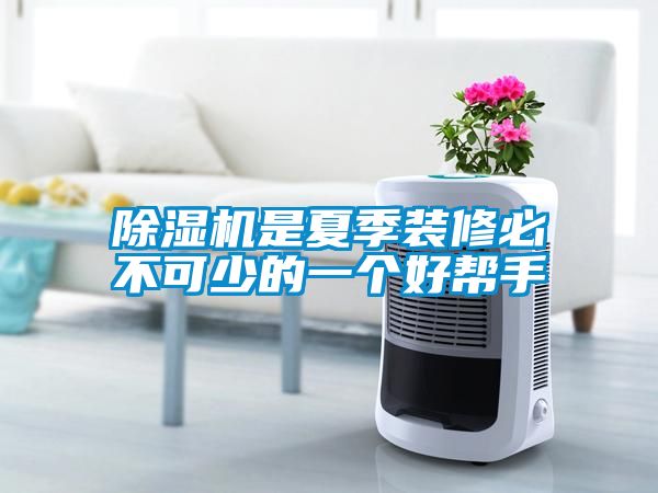 除濕機是夏季裝修必不可少的一個(gè)好幫手