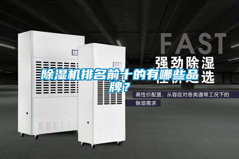 除濕機排名前十的有哪些品牌？