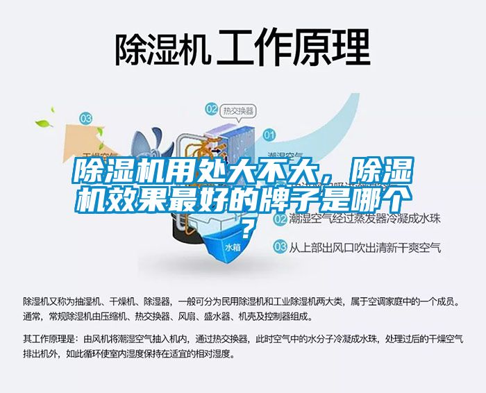除濕機用處大不大，除濕機效果最好的牌子是哪個(gè)？