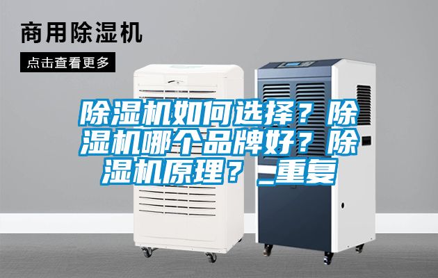 除濕機如何選擇？除濕機哪個(gè)品牌好？除濕機原理？_重復