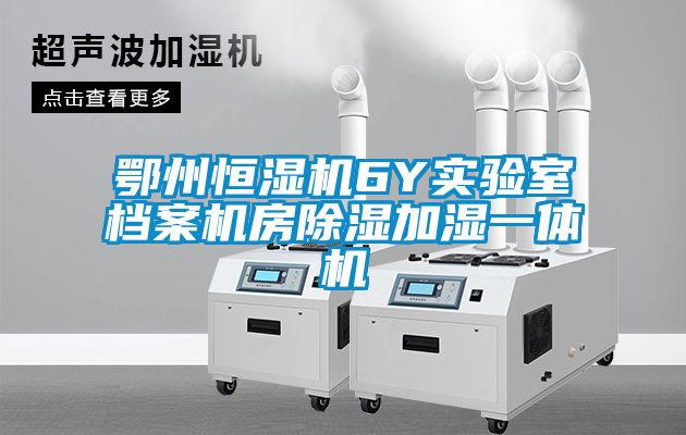 鄂州恒濕機6Y實(shí)驗室檔案機房除濕加濕一體機