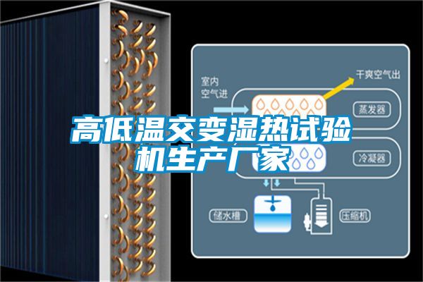 高低溫交變濕熱試驗機生產(chǎn)廠(chǎng)家