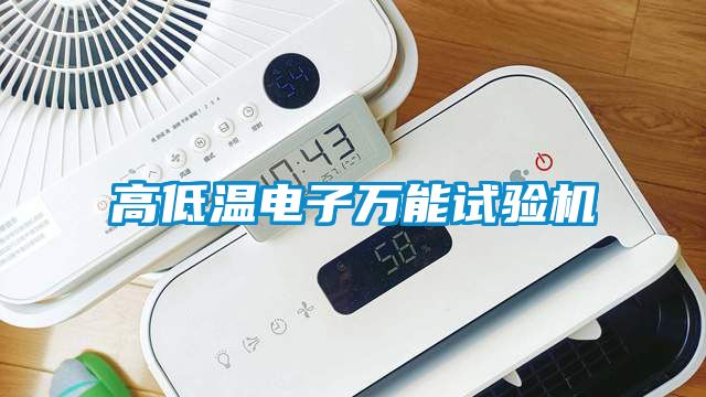 高低溫電子萬(wàn)能試驗機