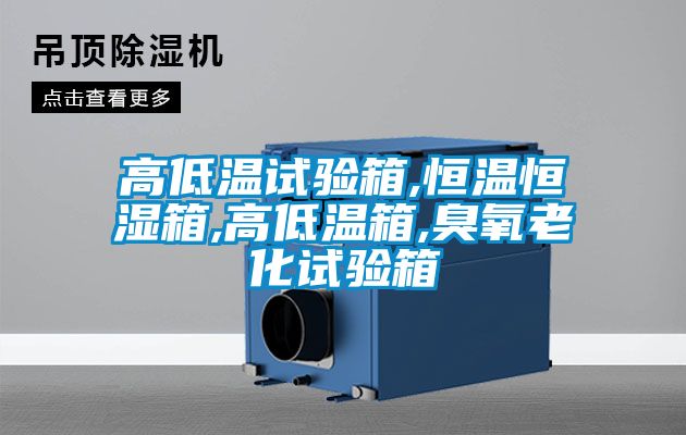 高低溫試驗箱,恒溫恒濕箱,高低溫箱,臭氧老化試驗箱