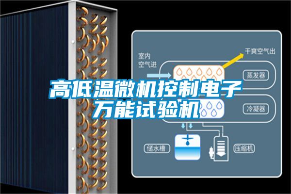 高低溫微機控制電子萬(wàn)能試驗機