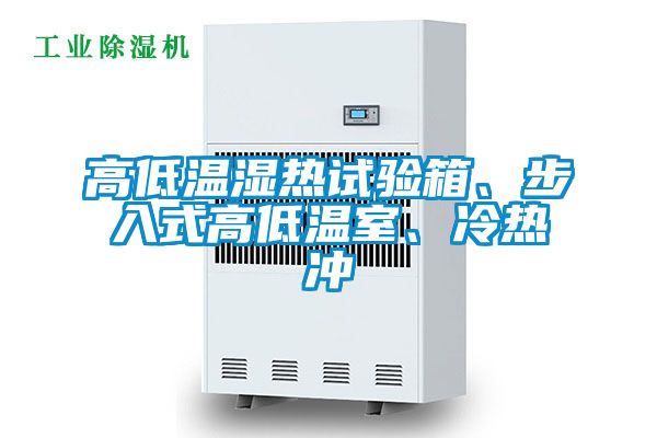 高低溫濕熱試驗箱、步入式高低溫室、冷熱沖