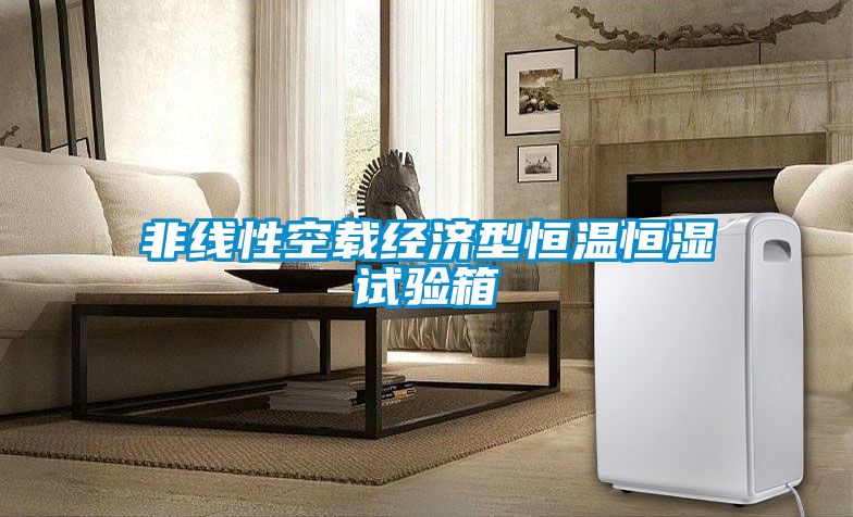 非線(xiàn)性空載經(jīng)濟型恒溫恒濕試驗箱