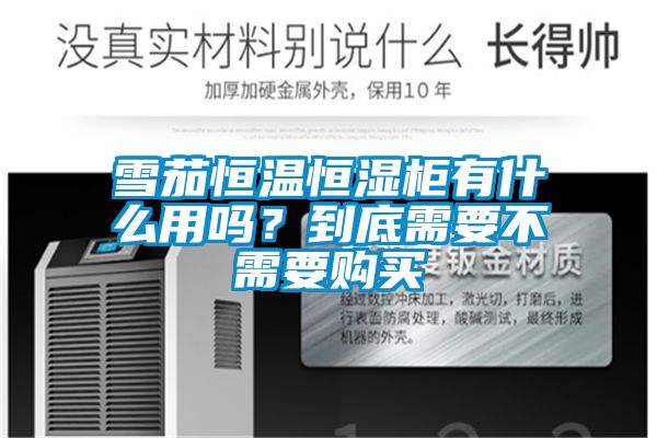 雪茄恒溫恒濕柜有什么用嗎？到底需要不需要購買(mǎi)