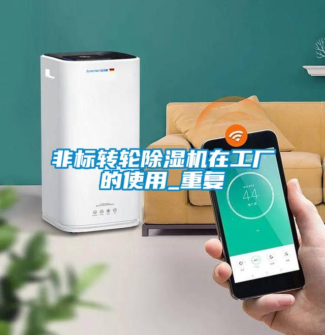 非標轉輪除濕機在工廠(chǎng)的使用_重復