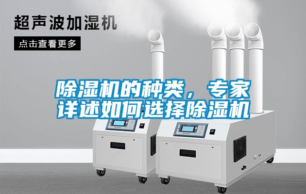 除濕機的種類(lèi)，專(zhuān)家詳述如何選擇除濕機