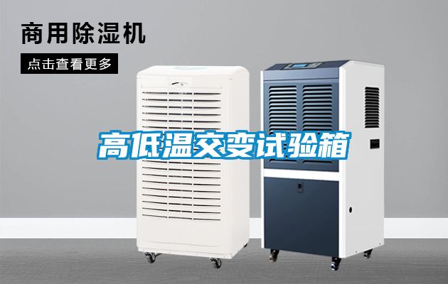 高低溫交變試驗箱