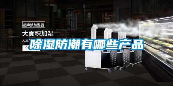 除濕防潮有哪些產(chǎn)品