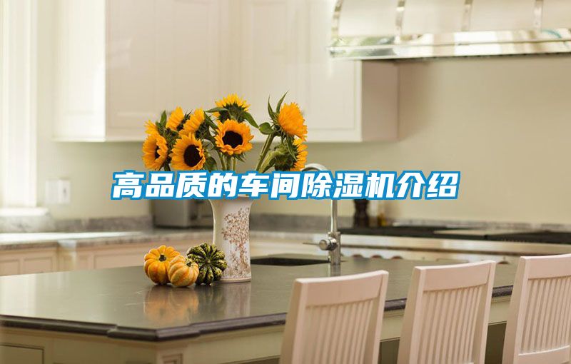 高品質(zhì)的車(chē)間除濕機介紹