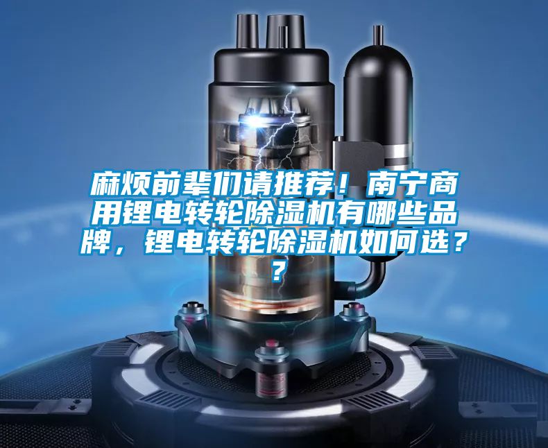 麻煩前輩們請推薦！南寧商用鋰電轉輪除濕機有哪些品牌，鋰電轉輪除濕機如何選？？
