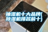 抽濕機十大品牌(除濕機排名前十)